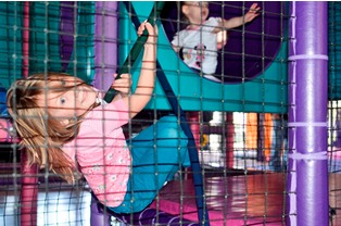 Tacoma party girl hanging from bars